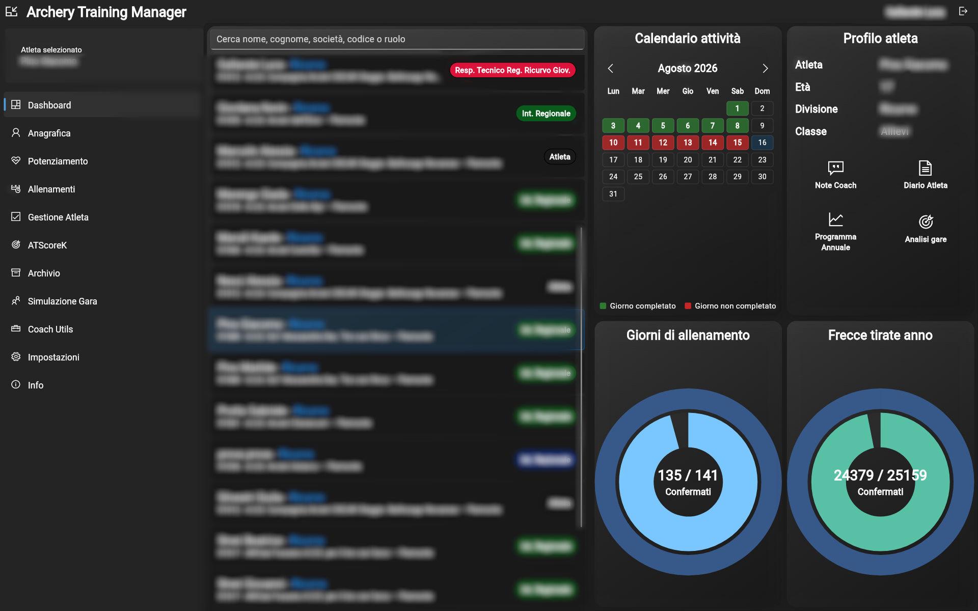 Anteprima di Archery Training Manager