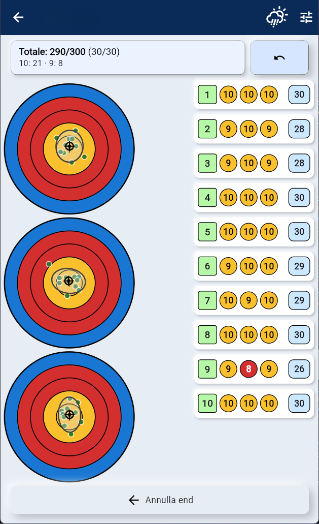 Schermata 4 di Archery Training Mobile